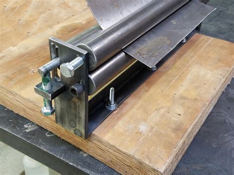 12 gauge sheet metal roller|flat stock metal roller.